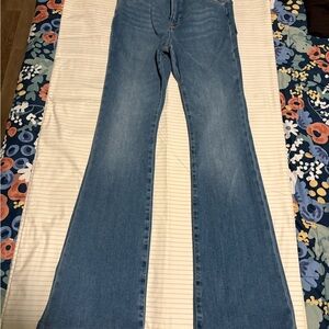 Zara Light Blue Flare Jeans